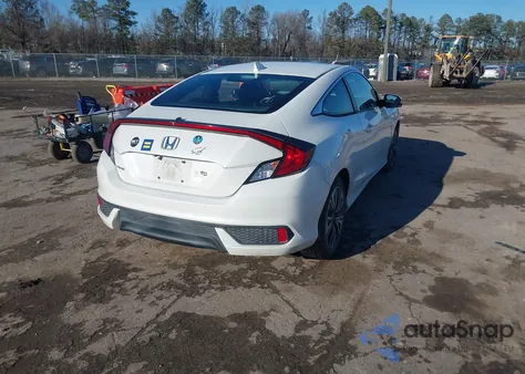 2016 Honda Civic Ex-L from USA, damaged, VIN 2HGFC3B73GH357726